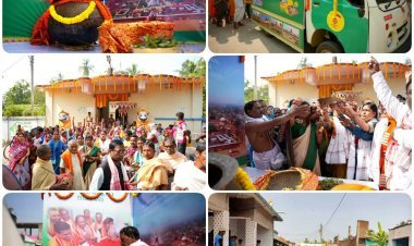 ମନ୍ଦିର ପରିକ୍ରମା ପ୍ରକଳ୍ପ ପାଇଁ ବୁଲୁଥିବା ଅର୍ପଣ ରଥକୁ ଚାରିଆଡେ ହେଉଛି ବିରୋଧ