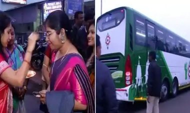 ଶ୍ରୀକ୍ଷେତ୍ରରେ ପହଞ୍ଚିଲା ଜଗନ୍ନାଥ ଏକ୍ସପ୍ରେସ; ଯାତ୍ରୀଙ୍କୁ କରାଗଲା ଭବ୍ୟ ସ୍ବାଗତ