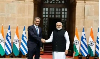 ପିଏମ ମୋଦି- ଗ୍ରୀକ୍ ପ୍ରଧାନମନ୍ତ୍ରୀ ଆଲୋଚନା