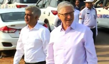 ଭୁବନେଶ୍ୱର ମା' ମଙ୍ଗଳା ବସ୍ତିରେ ବିଲ୍‌ ଗେଟ୍‌ସ