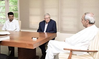 ମୁଖ୍ୟମନ୍ତ୍ରୀଙ୍କୁ ଭେଟିଲେ ମାଇକ୍ରୋସଫଟ ସହ ପ୍ରତିଷ୍ଠାତା ବିଲ୍ ଗେଟସ୍