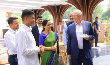 ମିଶନ ଶକ୍ତି ବଜାର ବୁଲିଲେ ବିଲ ଗେଟସ୍