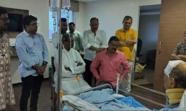 ପ୍ରସନ୍ନ ଆଚାର୍ୟ୍ୟଙ୍କୁ ଭେଟିଲେ ସୁରେଶ ପୂଜାରୀ ଓ କେ.ଭି. ସିଂଦେଓ