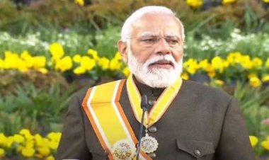 ପ୍ରଧାନମନ୍ତ୍ରୀ ମୋଦୀଙ୍କୁ ସର୍ବୋଚ୍ଚ ନାଗରିକ ସମ୍ମାନରେ ସମ୍ମାନିତ କଲା ଭୂଟାନ