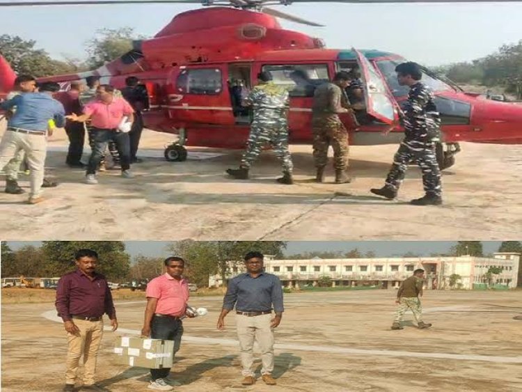 ହେଲିକପ୍ଟରରେ ଗଲା ଦଶମ ଓ ଦ୍ଵାଦଶ ପରୀକ୍ଷା ପ୍ରଶ୍ନପତ୍ର