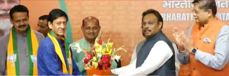 ବିଜେପିରେ ଯୋଗଦେଲେ ଭର୍ତ୍ତୃହରି ମହତାବ ଓ ସିଦ୍ଧାନ୍ତ ମହାପାତ୍ର