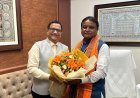 IFFCO Paradeep's Unit Head Shri K.J Patel met the Hon'ble Chief Minister of Odisha Shri. Mohan Charan Majhi