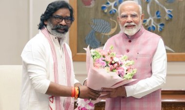 ମୋଦିଙ୍କୁ ଭେଟିଲେ ହେମନ୍ତ ସୋରେନ