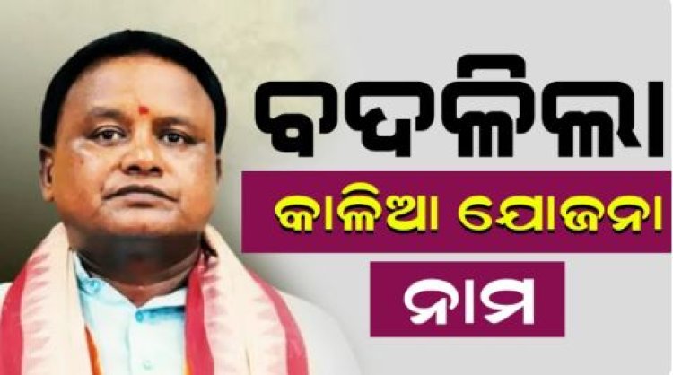 କାଳିଆ ଯୋଜନା ହେଲା ସିଏମ୍ କିଷାନ ଯୋଜନା