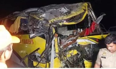 ବସ୍‌-କାର୍ ମୁହାଁମୁହିଁ ଧକ୍କା; ୭ ମୃତ, ୨୫ରୁ ଅଧିକ ଆହତ