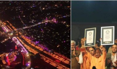 ୨୫ ଲକ୍ଷ ଦୀପରେ ଝଲସିଲା ଅଯୋଧ୍ୟାର ରାମ ମନ୍ଦିର