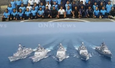 ପାରାଦ୍ୱୀପ ସମୁଦ୍ରରେ ନୌସେନା ଜାହାଜ