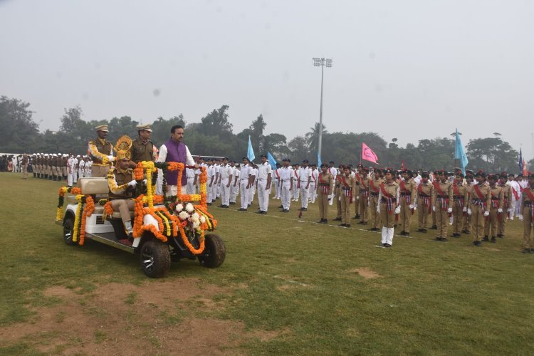 Republic Day was celebrated with great patriotic fervor by Paradip Port Authority