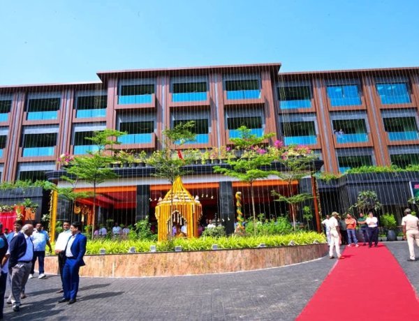 the opening ceremony of MAYFAIR Bay Resort at Paradeep.