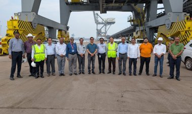 PPA Chairman Reviews Progress of Western Dock Terminal at JPPL Berth,