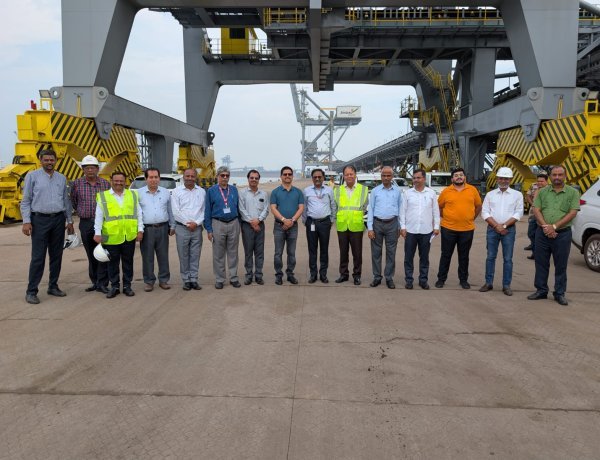 PPA Chairman Reviews Progress of Western Dock Terminal at JPPL Berth,